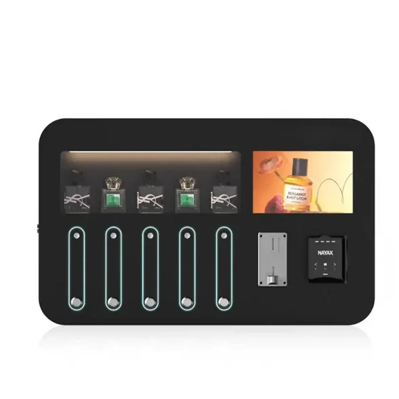 Духи за рубежом умный торговый автомат распылитель образцов с настенным