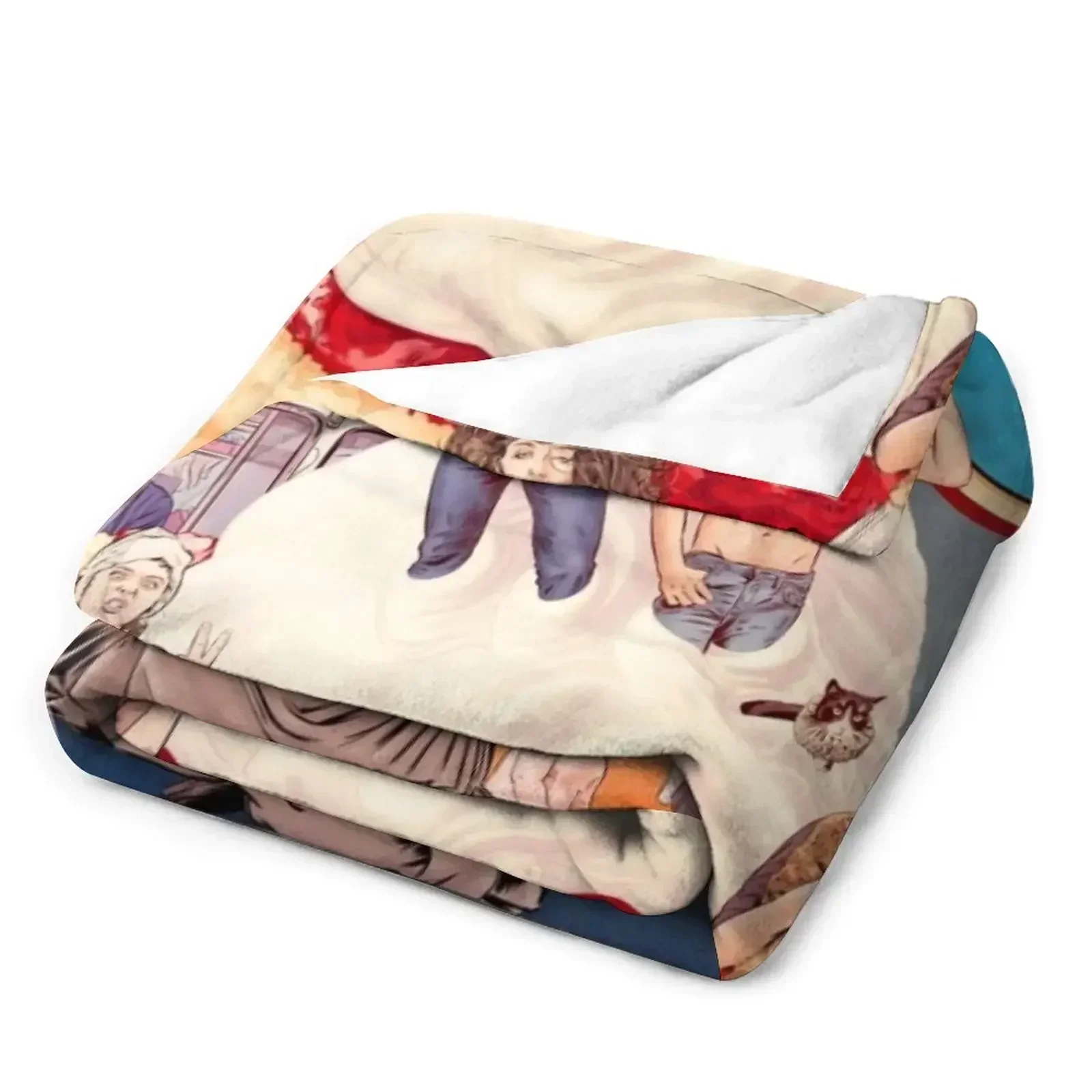 DOLLOP: Англия и Великобритания (постер) Одеяло Самые мягкие большие рождественские