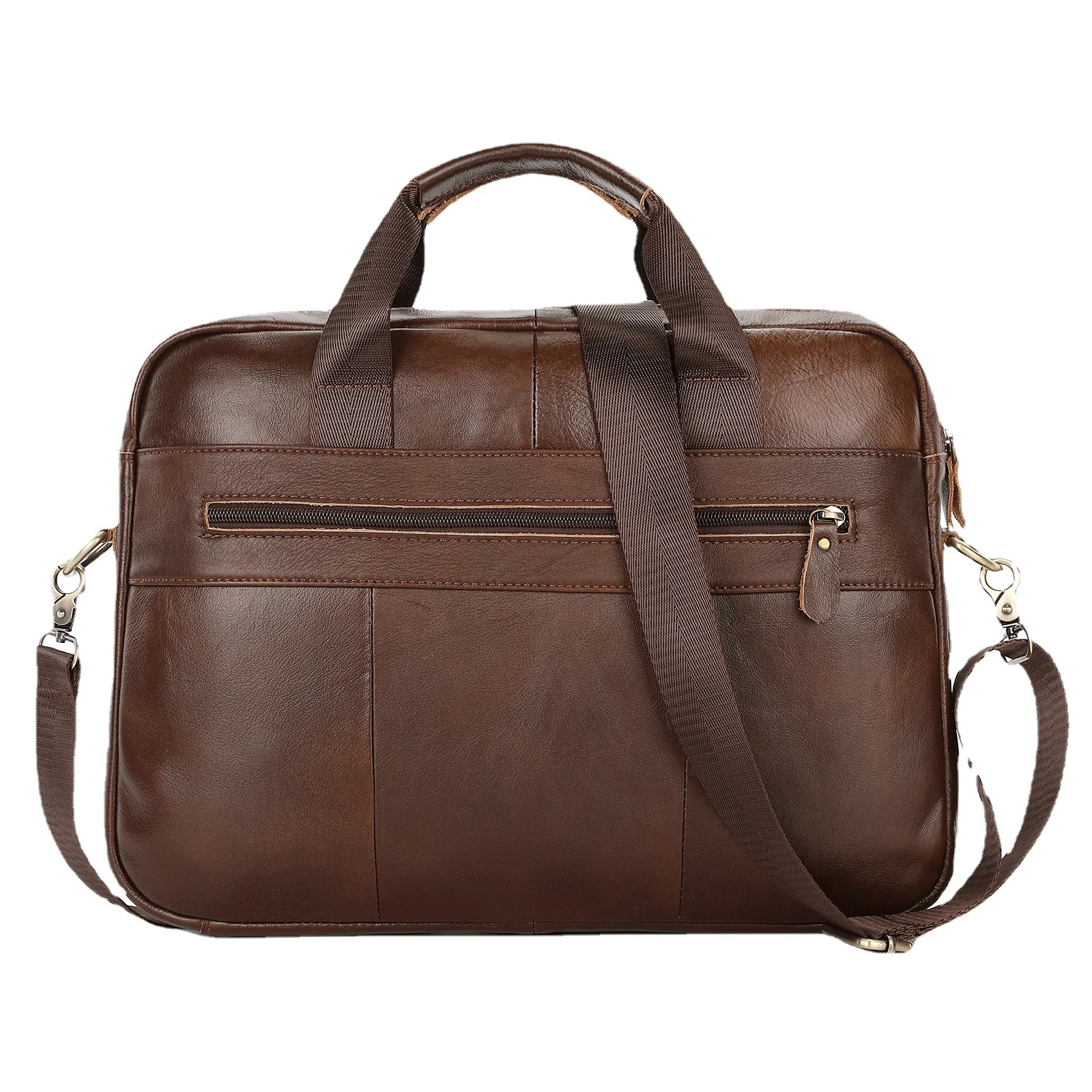 Men Leather Briefcase Handbags Business Bag Genuine Leather Portfolio Men Briefcase Male Laptop Bag Office
