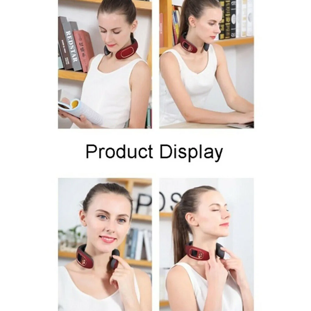 

Electric Cervical Neck Massager Intelligent Shoulder Massage Machine for Relief Muscle Pain