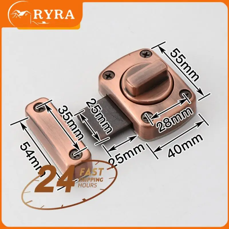 

Sturdy Anti-theft Buckle Modern Bathroom Thickened Small Lock Buckle Lock Parts Lock Door Bolt Bolting Sliding