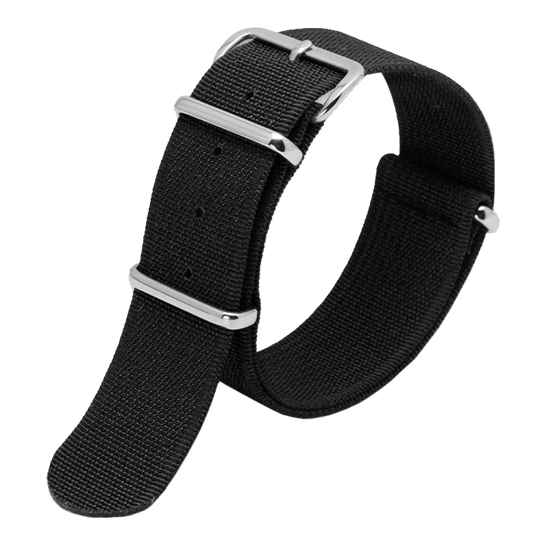 Ремешок нейлоновый для наручных часов R-olex S-eiko водонепроницаемый холщовый