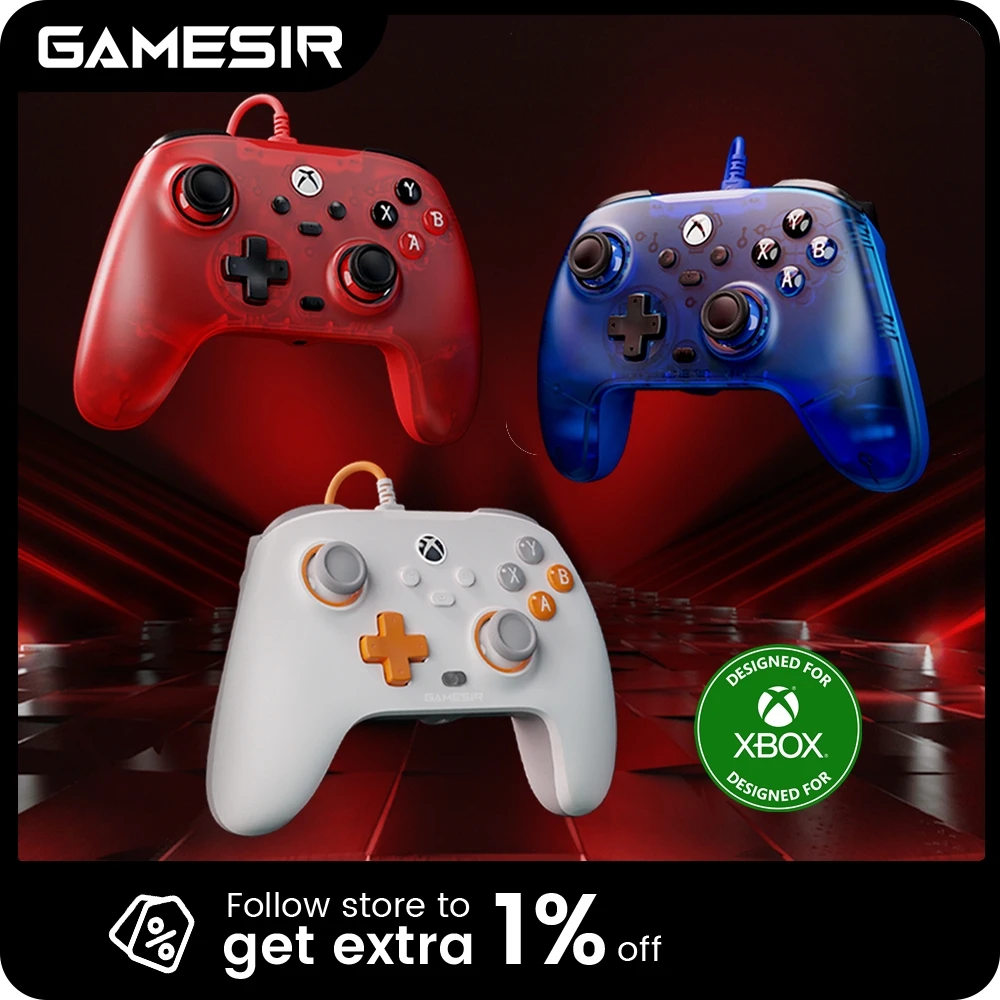 Фото GameSir T7 Xbox Геймпад Игровой контроллер с эффектом Холла для Xbox Series X, Xbox Series S, Xbox One X, игровой консоли Xbox One S №1