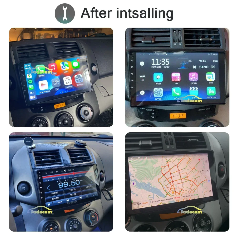 720P DSP 10 1 &quotAndroid 12 0 автомобильный DVD-плеер GPS WIFI стерео радио Авторадио