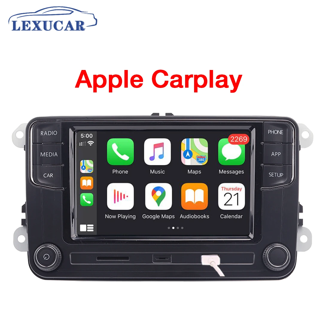 Радио Lexucar Android Auto автомобиль MIB с экраном автомобильное радио мультимедийная
