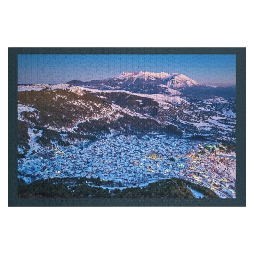 Пазл Livadi Village &amp Mount Olympus Iq персонализированный для детей детский деревянный декор