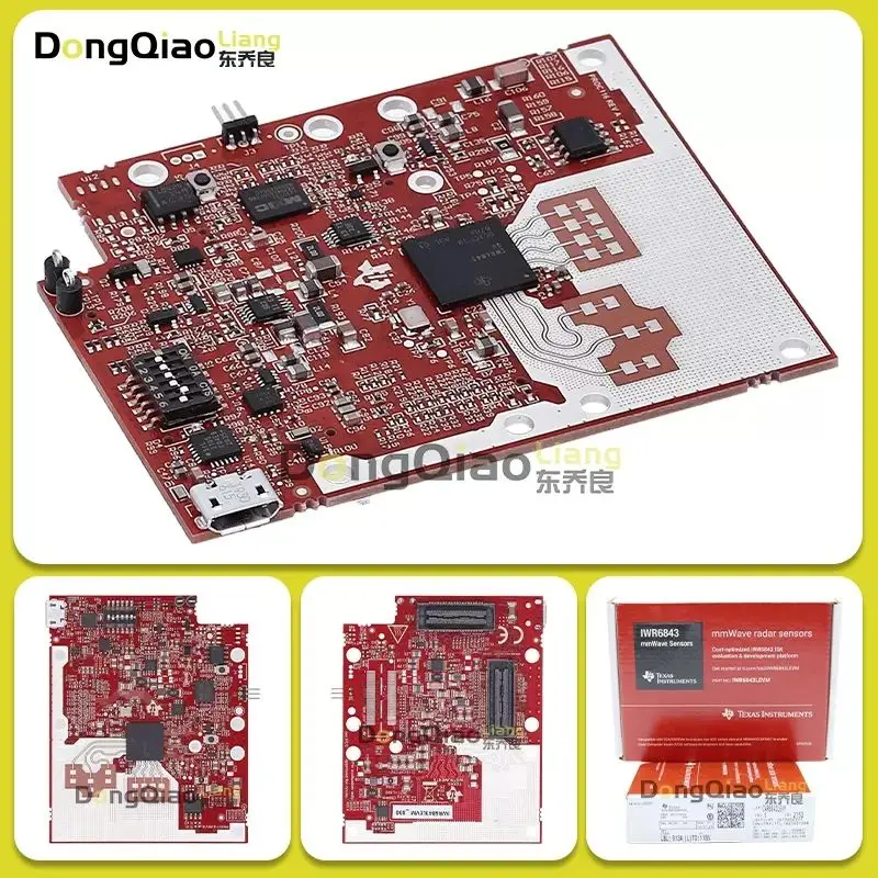 Макетная плата IWR6843LEVM с радаром TI инструмент для разработки RF миллиметровый