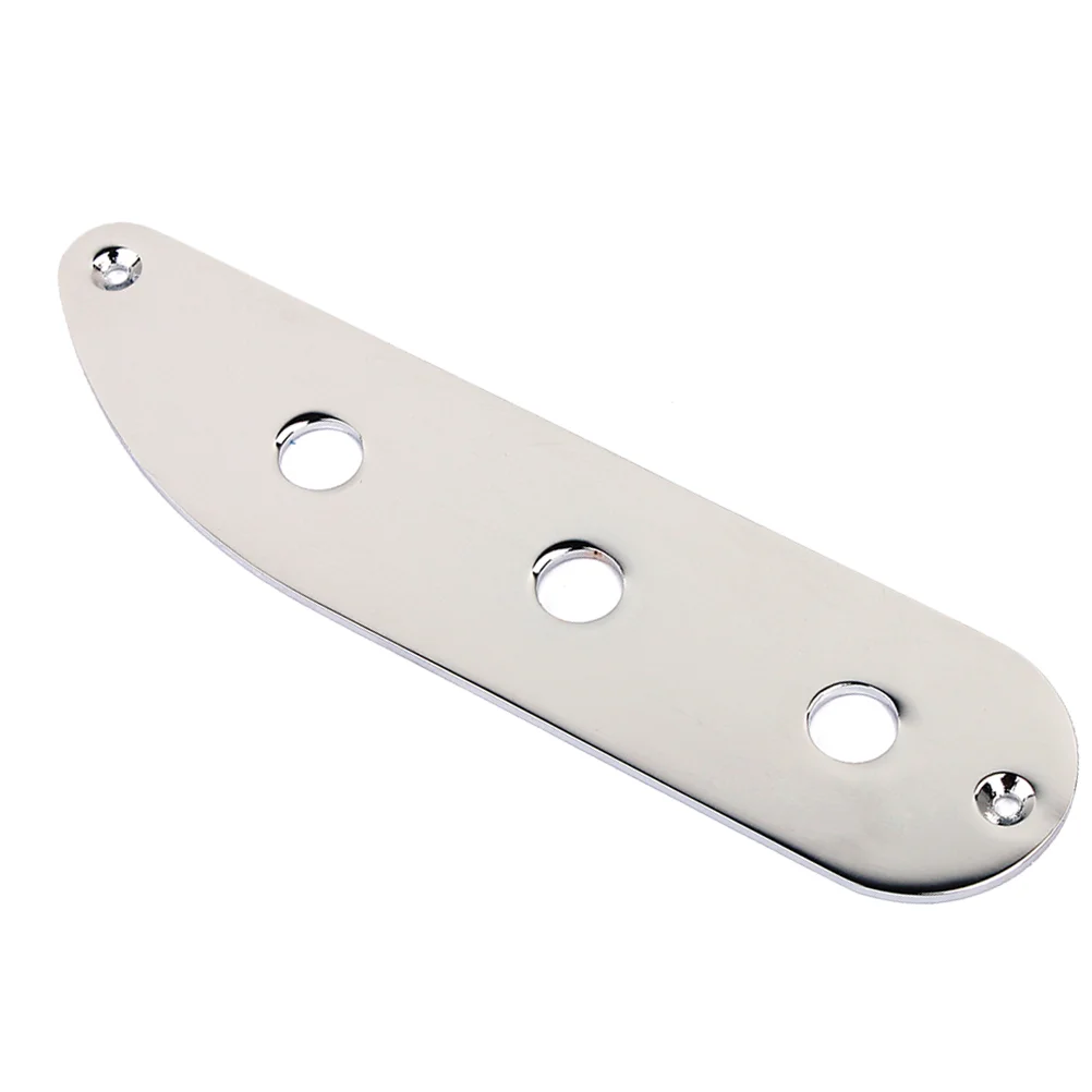 

1Pc 3- Hole Guitar Control Plate Guitar Bridge Control Plate Guitar Accessory Parts for Electric Guitar Musical Instrument