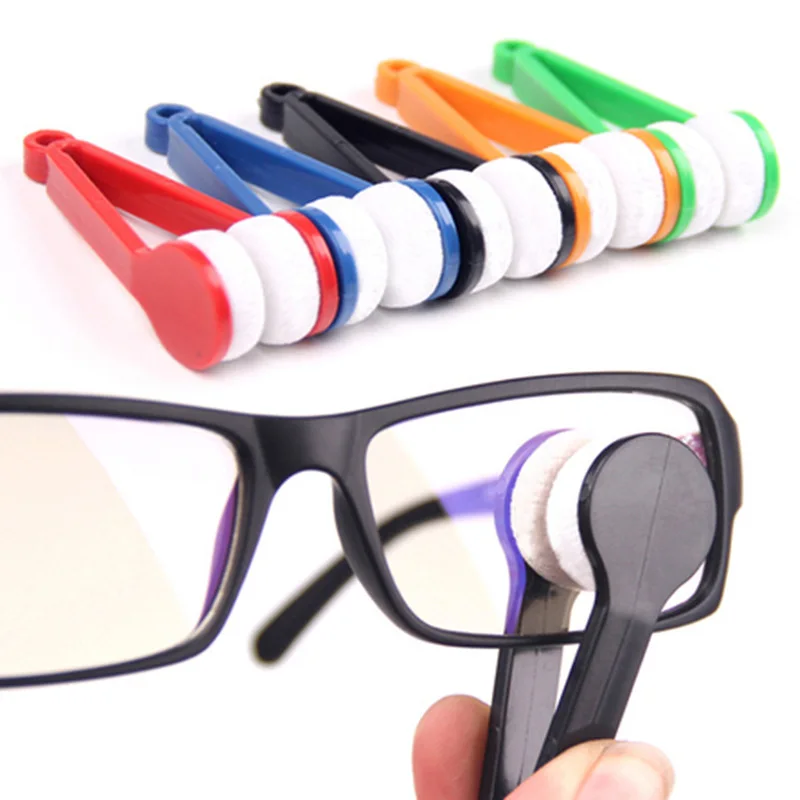 New arrival 4pcs Mini Microfibre Glasses Cleaner Microfibre Spectacles Sunglasses Eyeglass Cleaner Clean Wipe Tools Wholesale