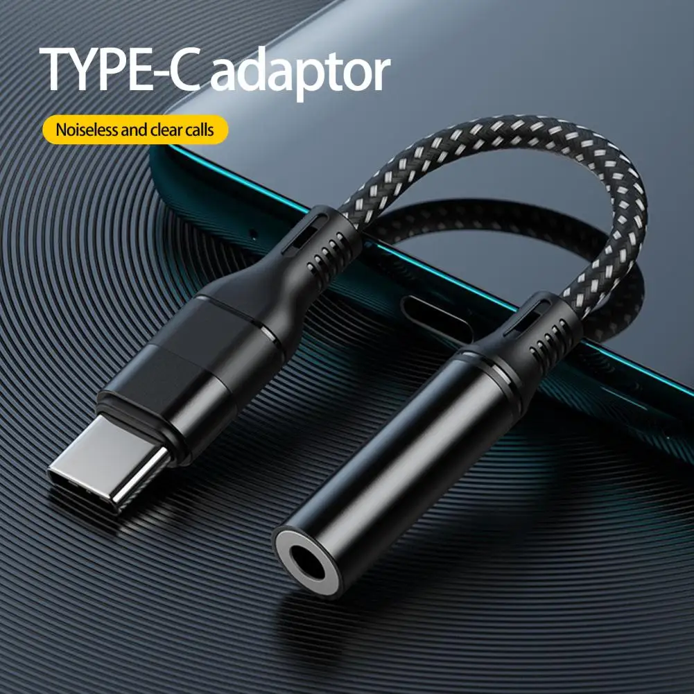 

Type-C 3 5 Jack Audio Cable Type C To 3.5mm Aux Adapter For IPhone 12 Pro Huawei V30 Mate 20 P30 Xiaomi Mi 10 9