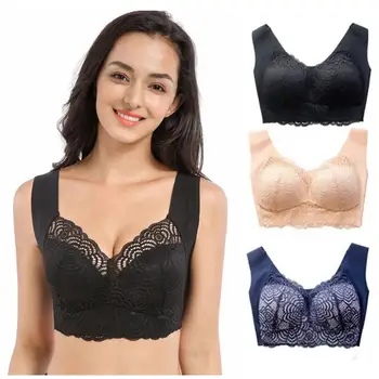 Fast Powerful Lifting Bra Pretty Health Lymphvity Detoxification And Shaping Large Size Underwire Sexy Lace Sport Sleep Vest Bra 1