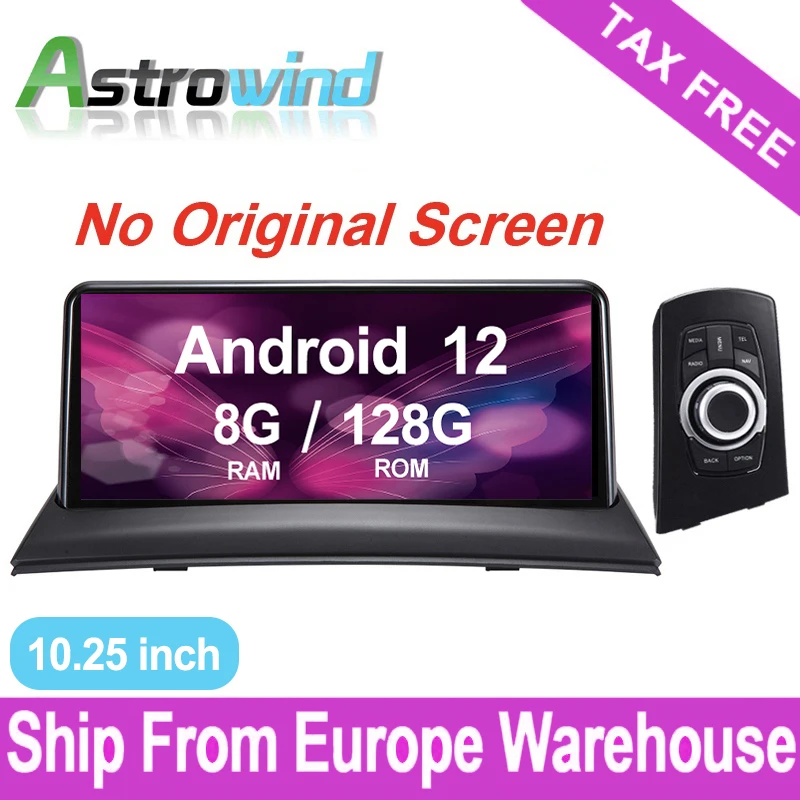 

10.25 inch 8 Core 8G RAM 128G ROM Android 12 System Car GPS Navigation Media Stereo Radio For BMW X3 E83 2004-2009