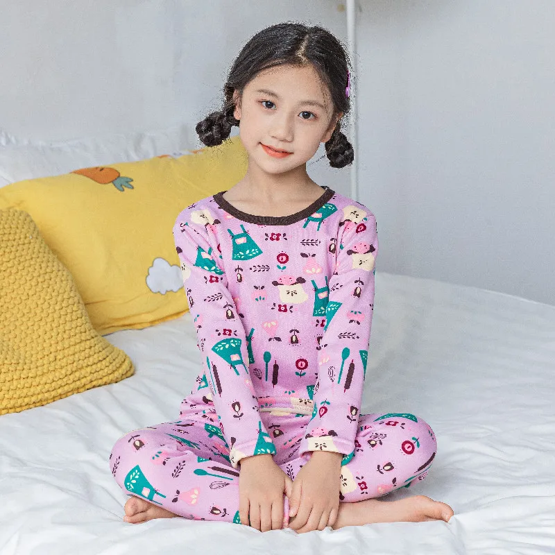 Комплект детского термобелья из флиса на возраст от 2 до 15 лет