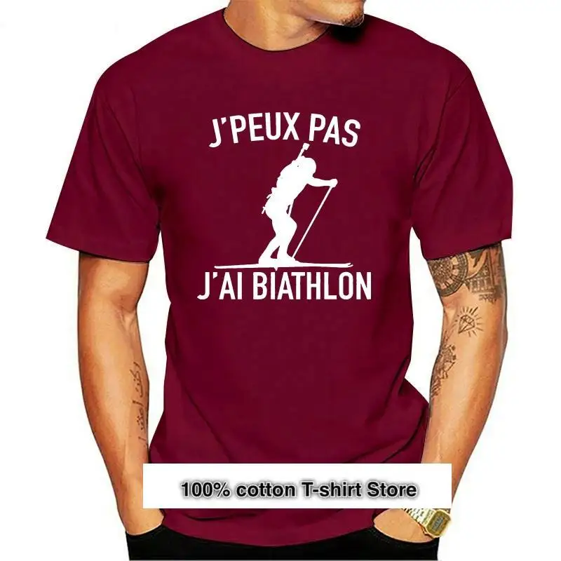 

Jpeux-Camiseta sin jai biatlón, camiseta con estilo I can I (1)