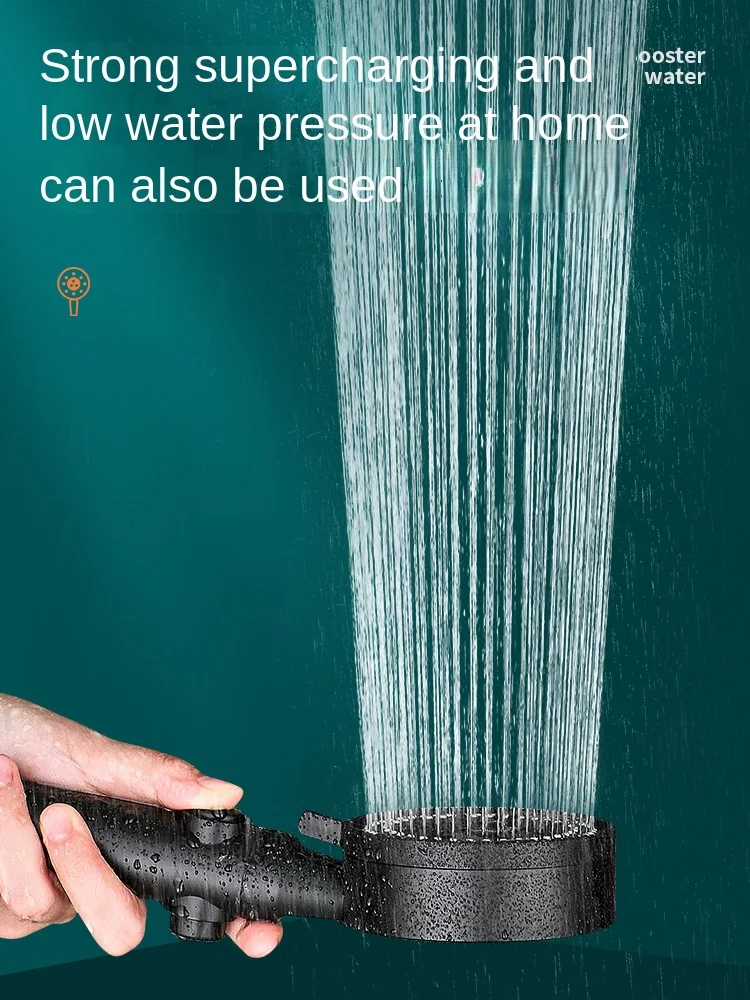 Насадка для душа Большая насадка сверхзаряженной воды водонагреватель ванной