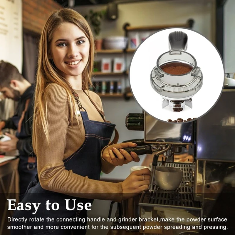 Круглая воронка для дозирования эспрессо-машины без помощи рук 54 мм подходит