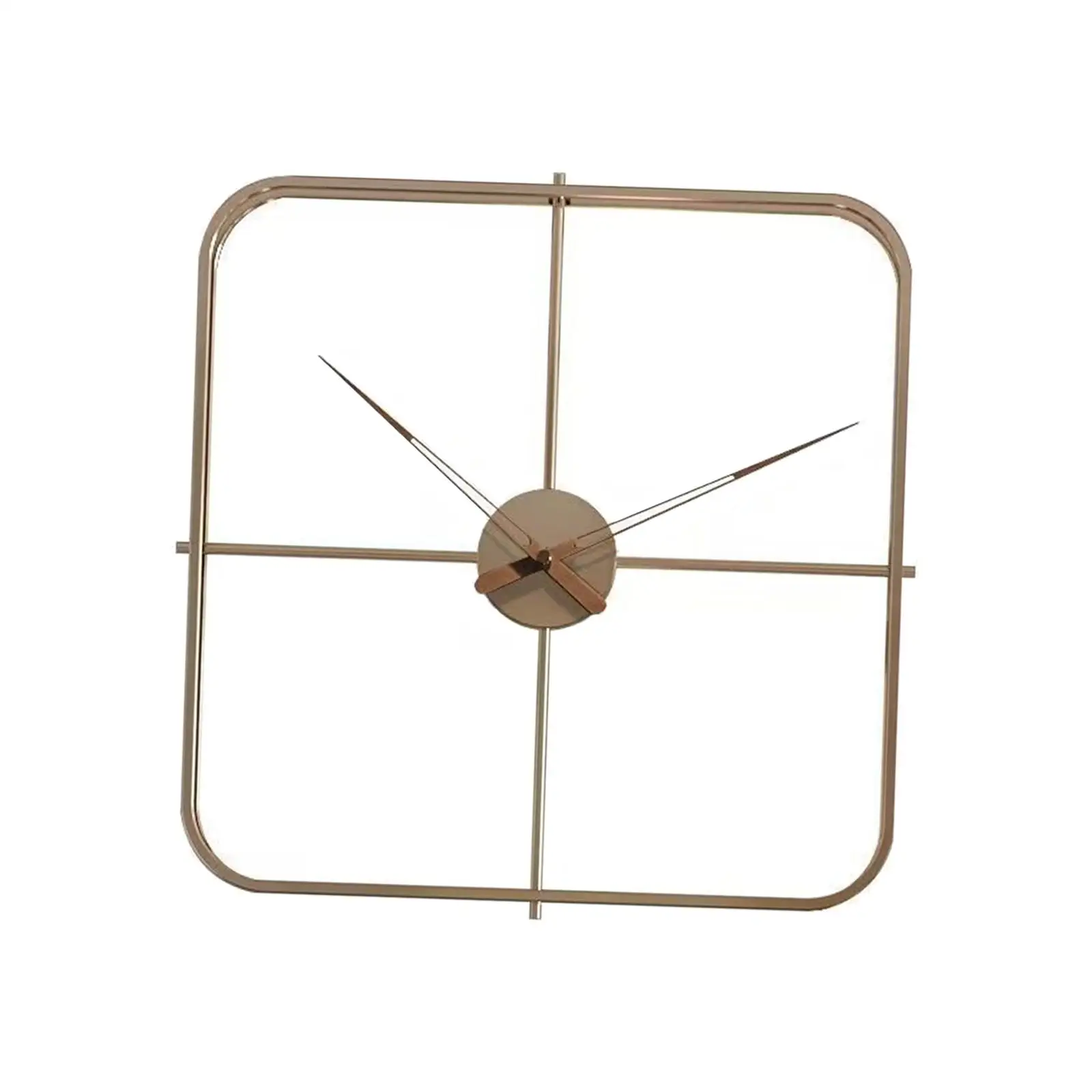 

Wall Clock Large Antique Lightweight Iron Frame Simple Hanging Wall Clock Silent for Home Office Study Restroom Decoration