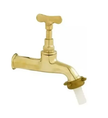 Смеситель для сада металлический желтый 1130 Королевский смеситель желтая