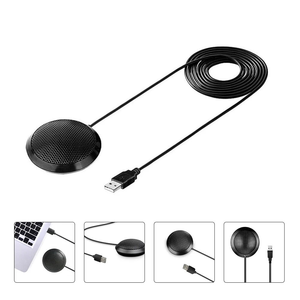 

Condenser Microphone Video Conference USB Recording Call Living Game Laptop Business Wireless Computer
