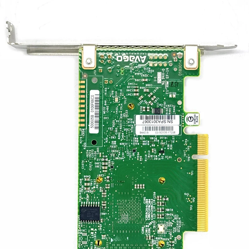 Для Broadcom MegaRAID LSI 9440-8I RAID 0/1/10/5 SAS/SATA/NVMe PCIe 3.1 x8 12 Гбит/с RAID-карта SAS3408 100% тестирование