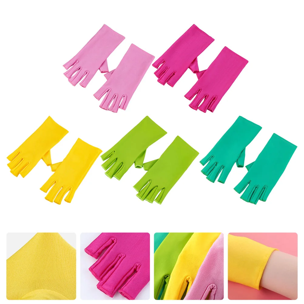 

5 Pairs Manicure Accessories Nail Lamp