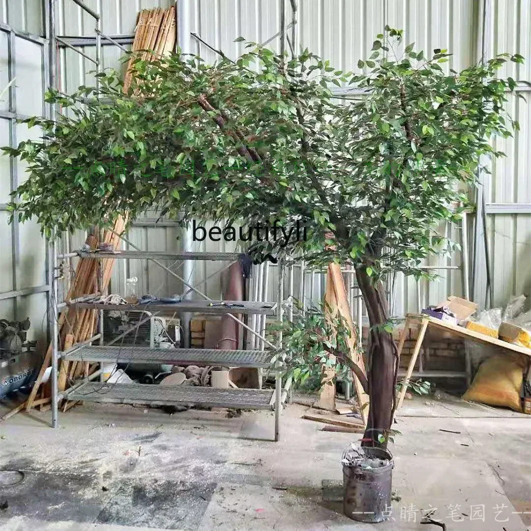 A13 искусственные деревья имитация баньянового дерева декоративные большие