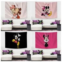 disney mickey minnie mouse ins cartoon tapestry cheap hippie wall hanging bohemian wall tapestries mandala japanese tapestry