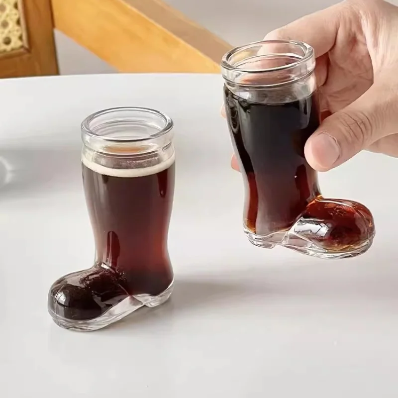 Бокалы прозрачные 50 мл Хрустальная чашка для кофе пива вина завтрака летние