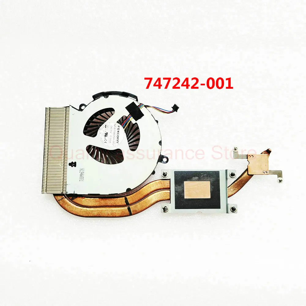 Для ноутбука HP 14-A 15-A 14-D 15-D кулер радиатор с вентилятором 747242 -001 ТПН-Ф112 НФБ75Б05Х-002