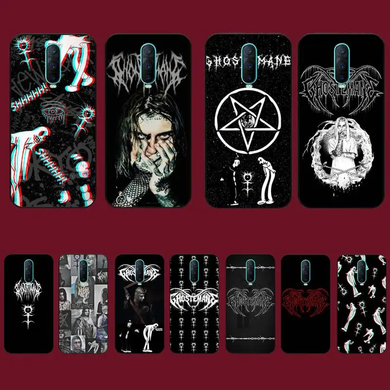 

Ghostemane Phone Case for Vivo Y91C Y11 17 19 17 67 81 Oppo A9 2020 Realme c3