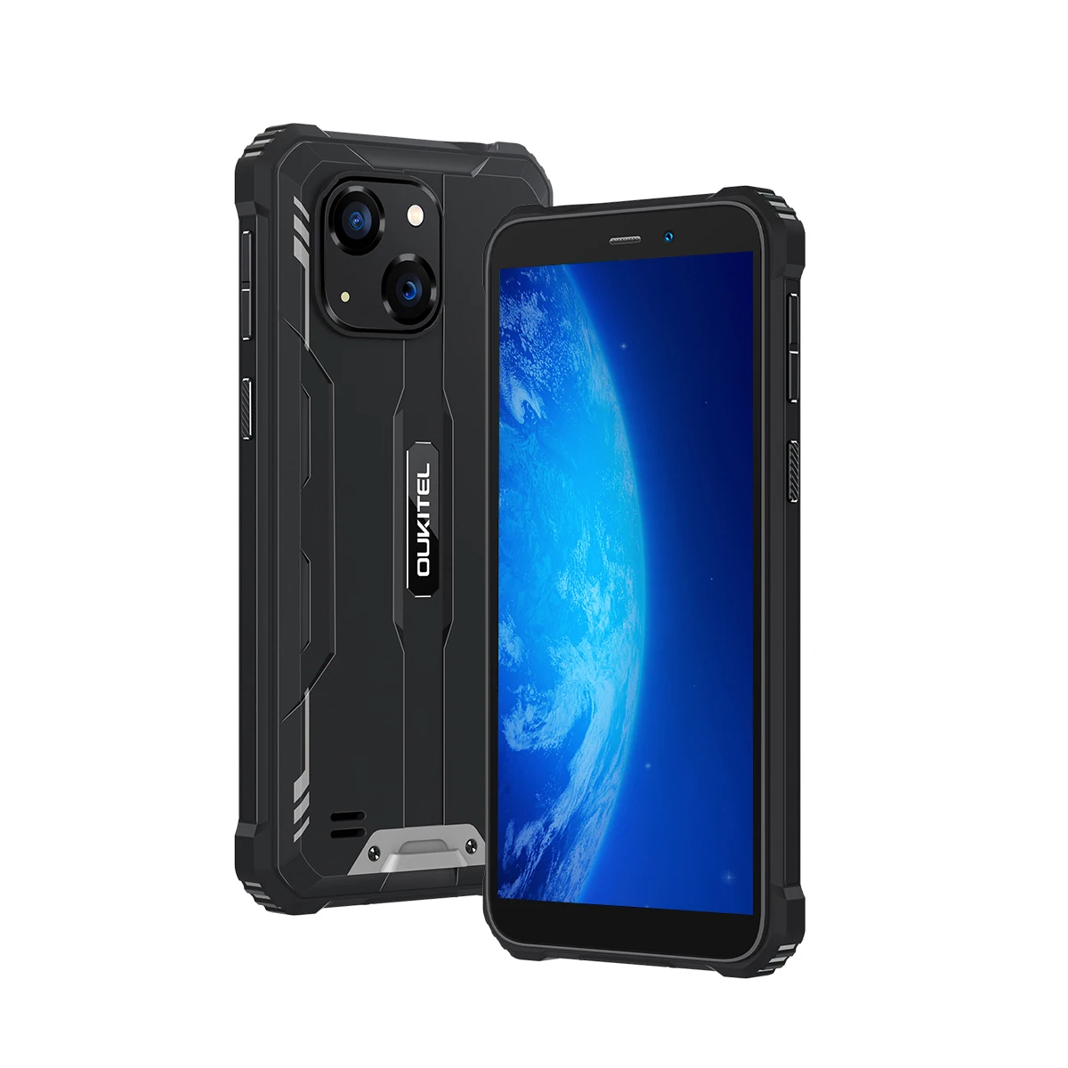 OUKITEL WP20 Rugged Smartphone 5.93'' HD+Display 4G+32G 6300 mAh Android 12 IP68&IP69K Quad Core 20MP Cameras Cell Phone