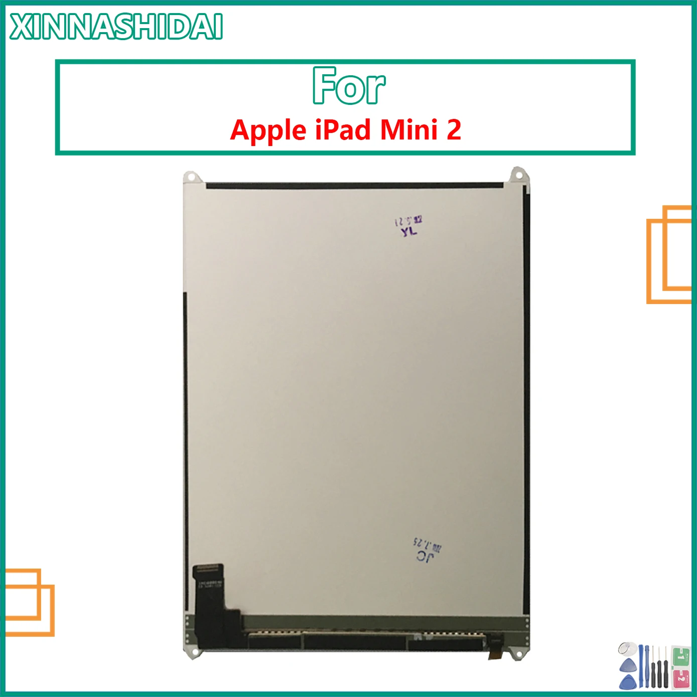 

ЖК-дисплей для Apple iPad Mini 2, A1489, A1490, A1491, 7,9 дюйма, 100% новый ЖК-дисплей, панель, экран, модуль монитора
