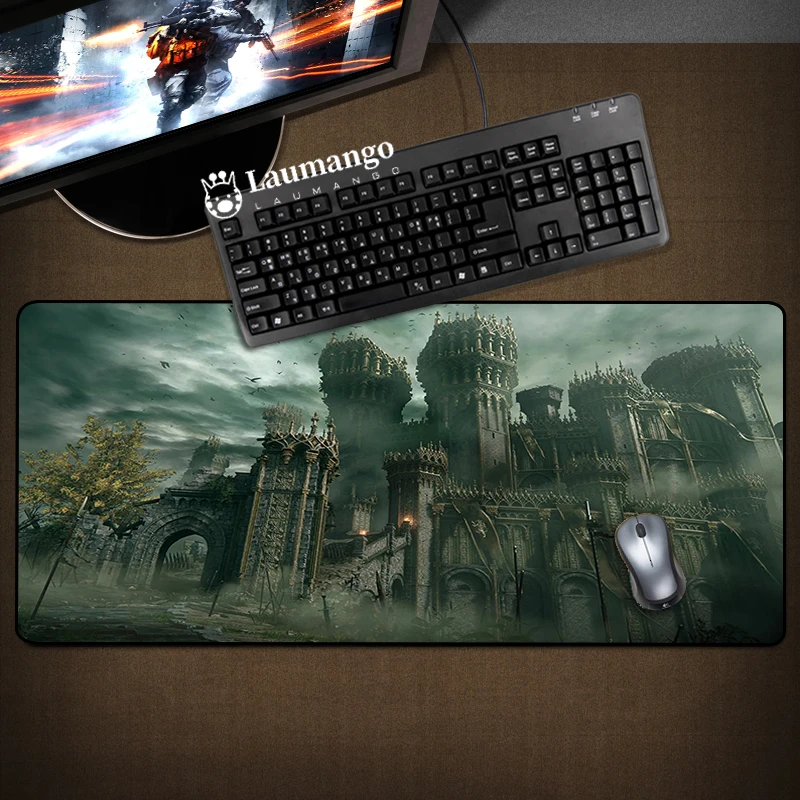 

Desk Pad Elden Ring Rubber Keyboard Gamer Girl Mouse Ped Anime Mousepad Mat Gaming Accessories Office Tables Pc Mause Carpet Xxl