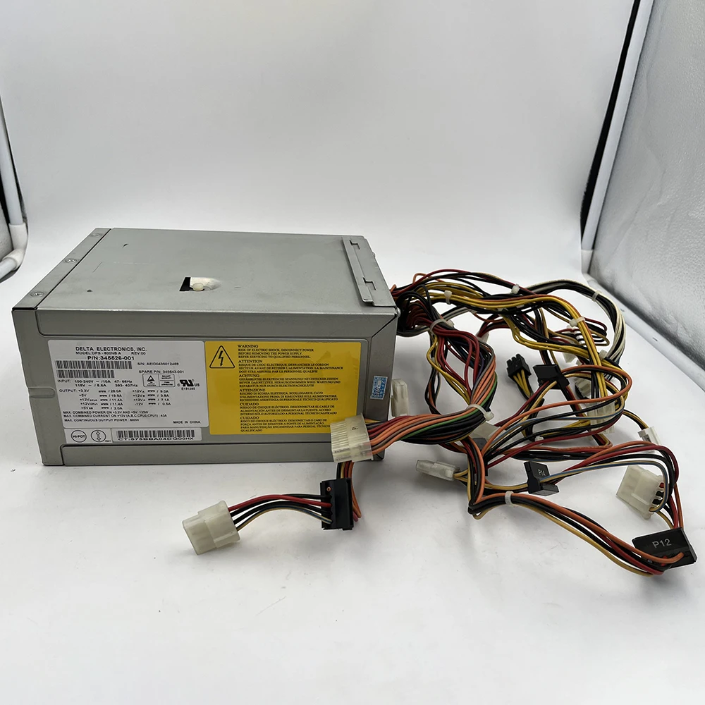 345526-003 413370-001 600 Вт для HP XW8200 блок питания сервера DPS-600NB A |