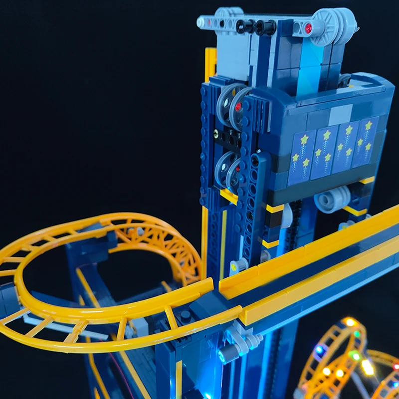 С оригинальной коробкой американские горки с петлей 3756 шт. совместимые 10303 парк