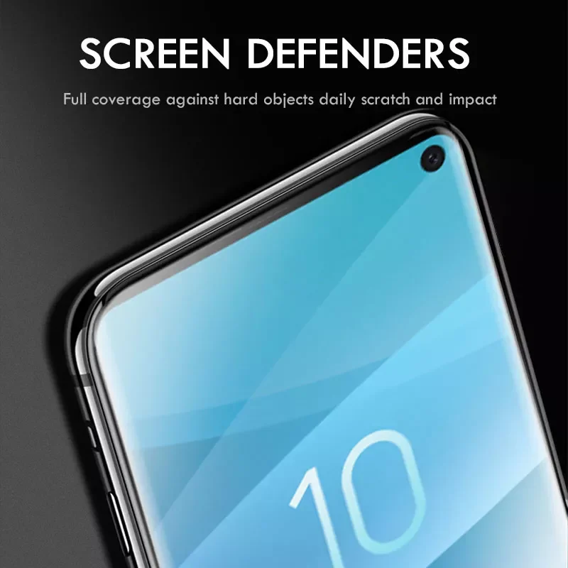 Gel 3D Protective film for samsung galaxy s10 s10e s10 plus Glossy Screen protector for Samsung S10 0.1MM Rear hydrogel film
