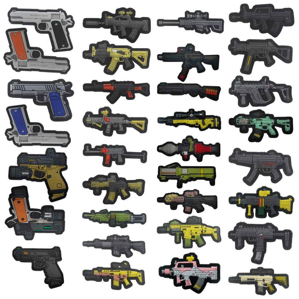 Несколько резиновых пистолетов из ПВХ водонепроницаемый резиновый военный