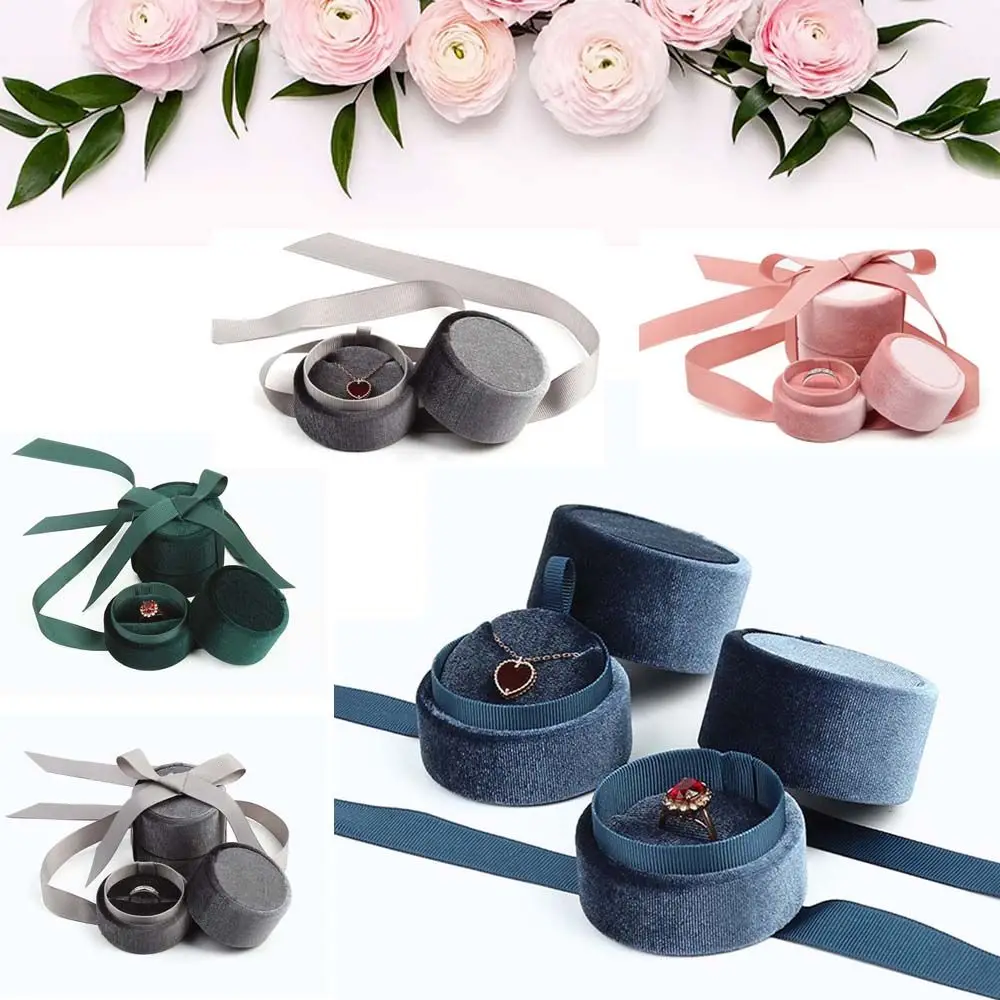Party Gifts Earrings Presentation Necklace Case Storage Boxes Ring Box Jewelry Display