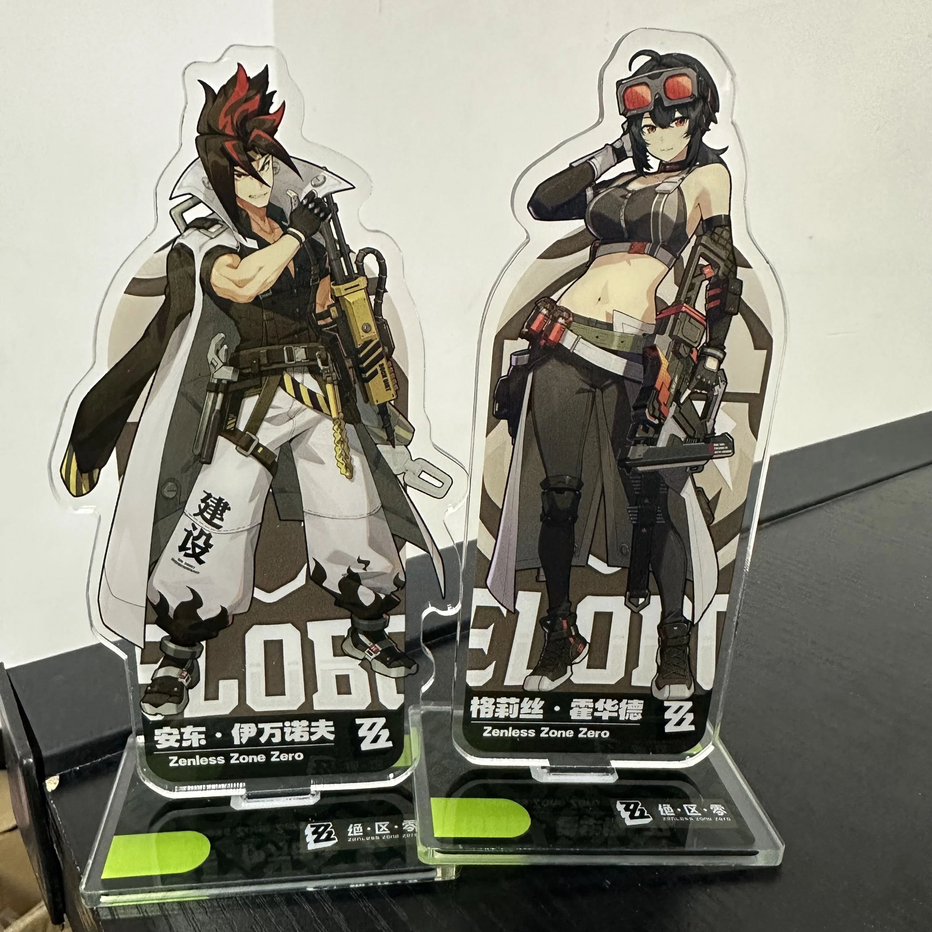Горячая игра Zenless Zone Zero фигурки Von Lycaon акриловые стенды Билли the Kid Koleda Belobog