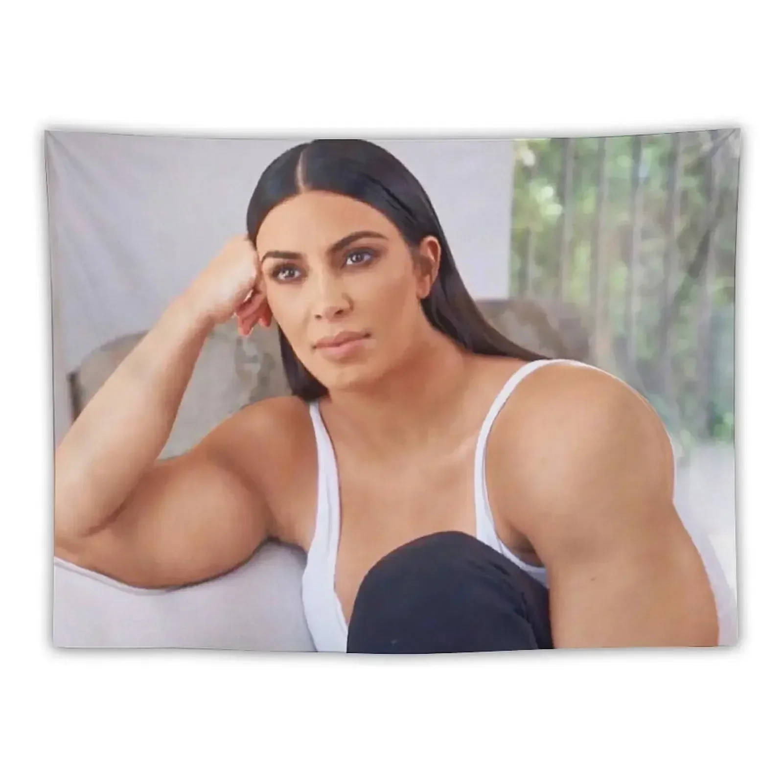 Гобелен Buff Kim K Meme для организации и украшения спальни декоративный настенный