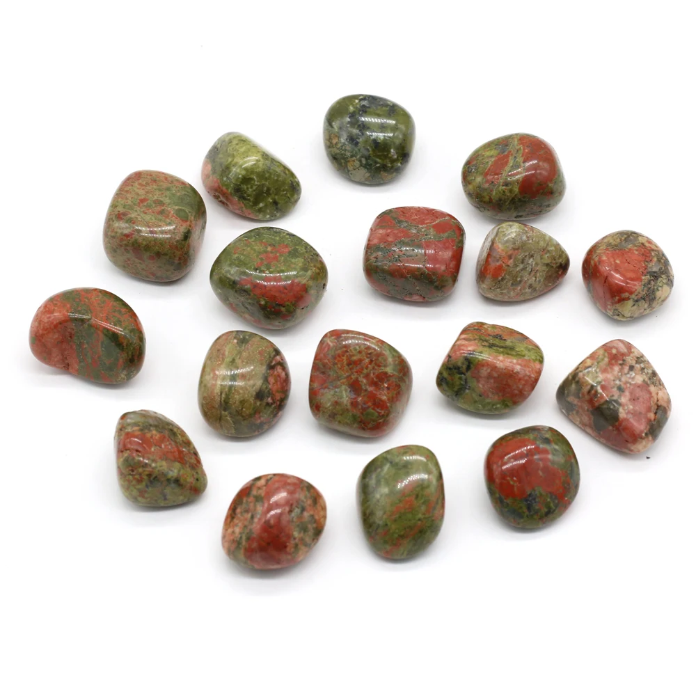 

Natural Stone Unakite Specimen Repair Rock Mineral Healing Polished Stones Rock Mineral Jewelry Crafts Reiki Aquarium Home Decor