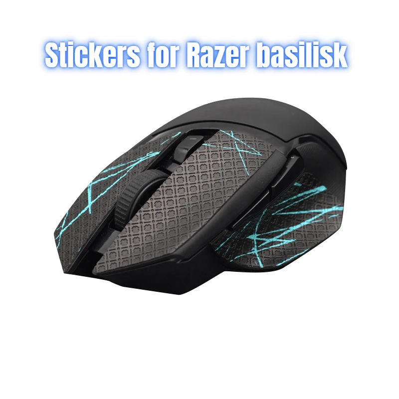 

Mouse Grip Tape Skate Handmade Sticker Non Slip Lizard Skin Suck Sweat for Razer basilisk Wireless DIY Customization Sticker