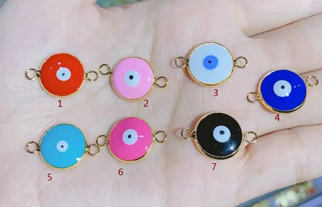 

1 шт., подвеска для браслета, позолоченная медь, CZ Кристалл, ювелирные изделия, ожерелье, Аксессуары для браслета dfgs