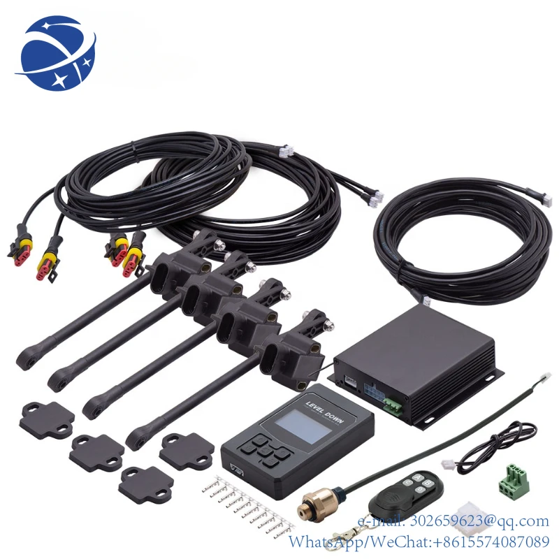 

LD4S+ Height Level sensor version Air ride suspension Electronic control system with Support blue tooth remote and wire control