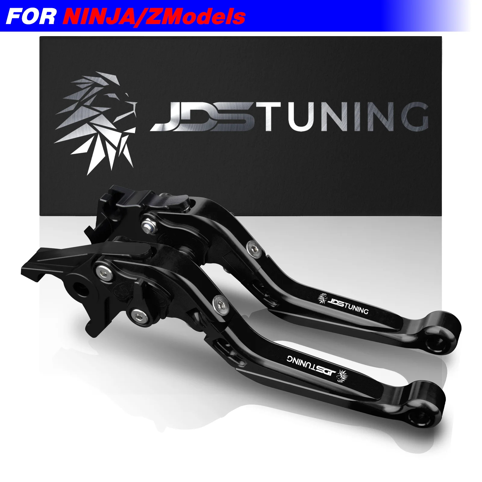 

JDSTUNING для Kawasaki NINJA/Z 1000/900/800/750/650/500/400/300/250/125 рычаг сцепления, набор тормозных рычагов, складные рычаги ручки