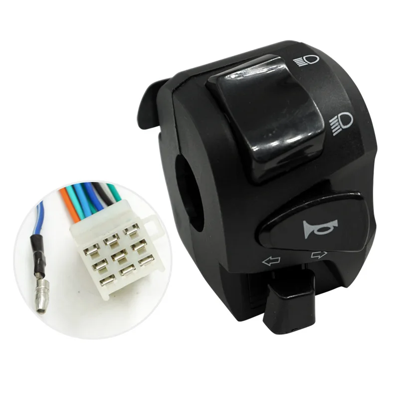 Рулевой переключатель Руля Мотоцикла клаксон сигнал поворота фара