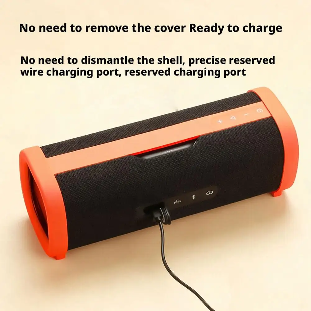 Фото Противоскользящий силиконовый чехол для колонки Xiaomi Sound Party, защитный чехол для продления срока службы устройства №4