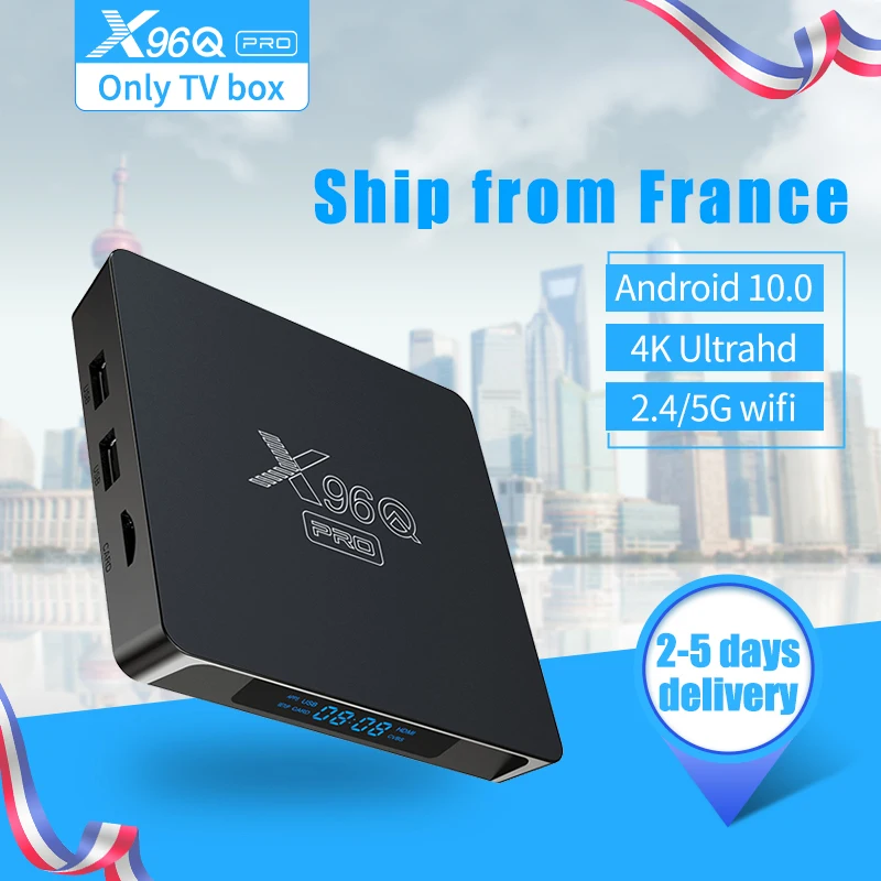 

ТВ-приставка X96 Q PRO, android 10,0, Allwinner H313, 2,4/5 ГГц, Wi-Fi, 4K, HDR