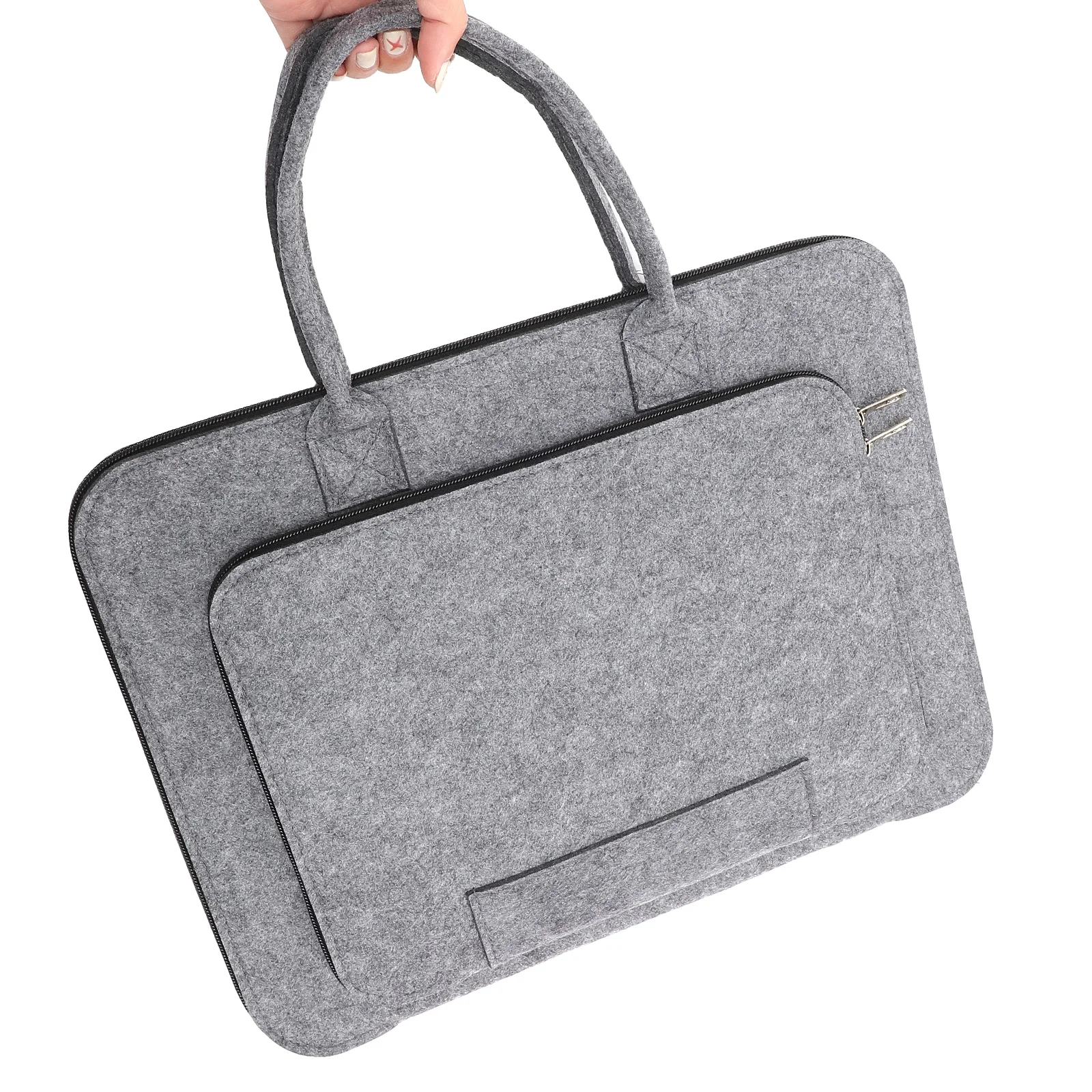 

Laptop Case Sleeve Computer Carrying Travel Felt Portable Handbag Tote Storage Pc Slim Envelope Briefcase Business Shoulder