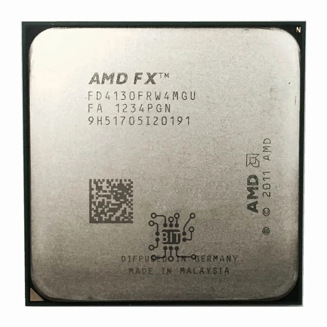 AMD FX-Series FX-4130 FX 4130 3.8 GHz Quad-Core CPU Processor FD4130FRW4MGU Socket AM3+ 1